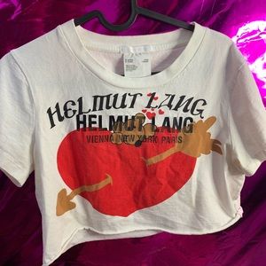 Helmut Lang Heart Tee